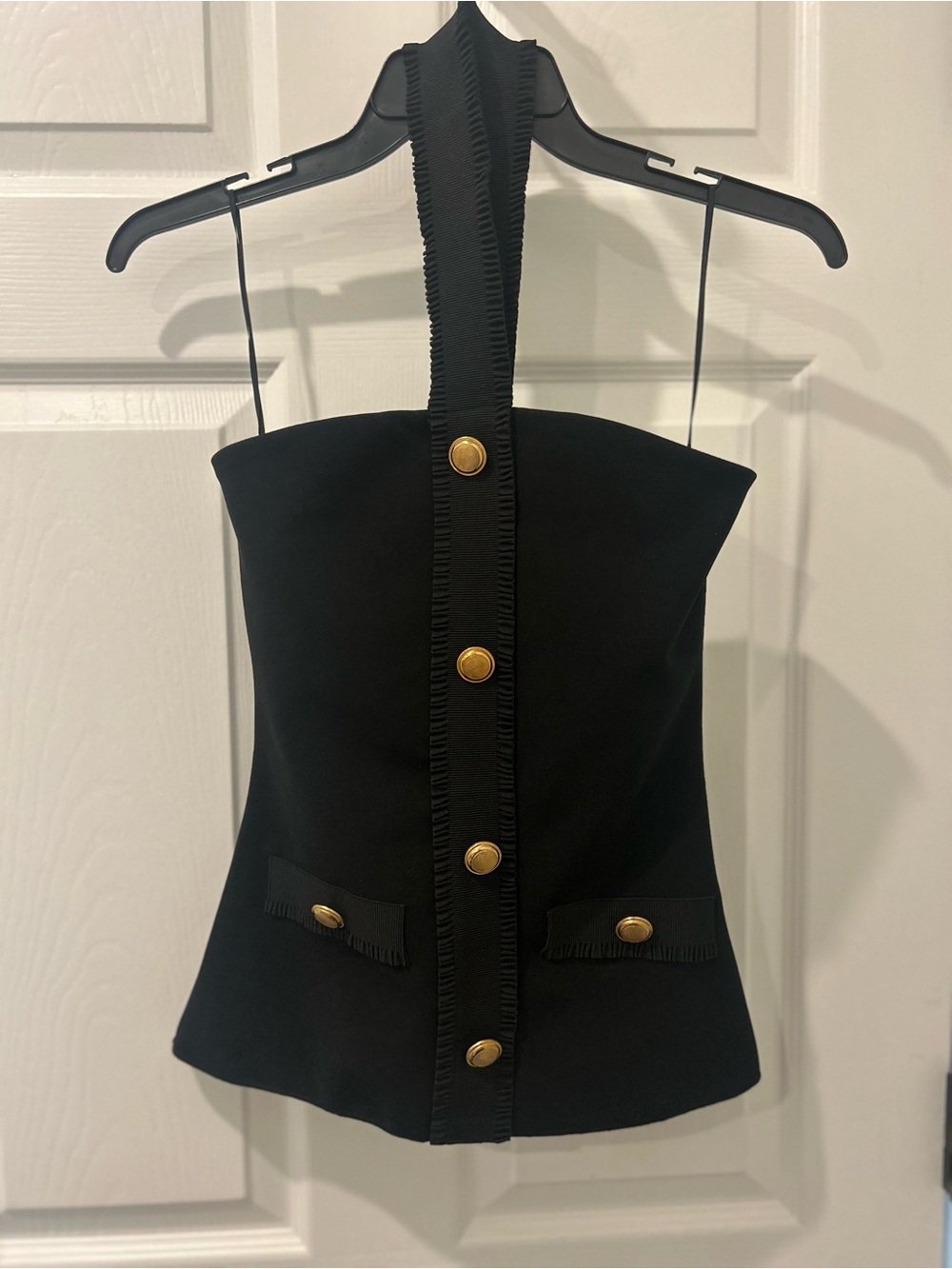 Zara Stretch Contouring Halter Top - Picture 4 of 6